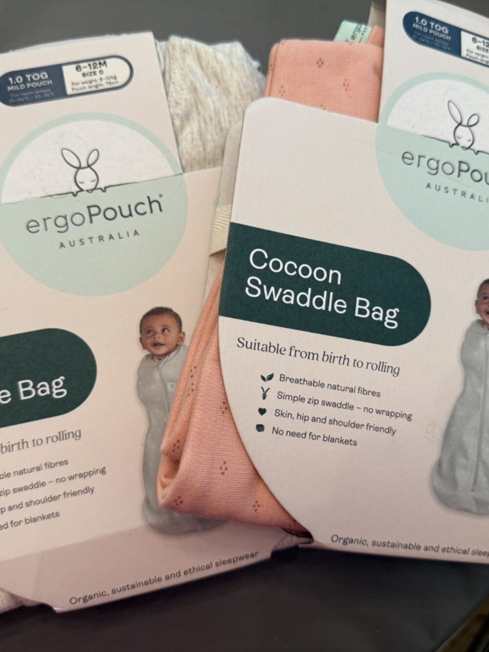 organic cotton baby swaddles bundle